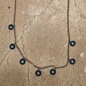 Coach "circles/rings" necklace circa 2010, EUC, DISCOUNT SHIPPING